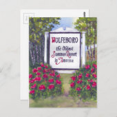 Wolfeboro NH Briefkaart (Voorkant / Achterkant)
