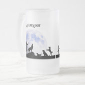 WolfeNoot Matglas Bierpul (Voorkant links)