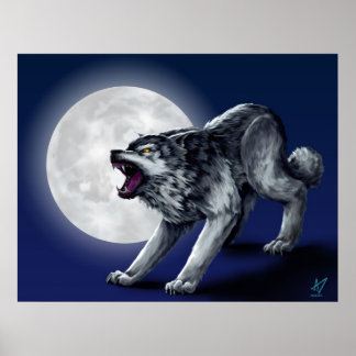 Wolfe's Wolf Poster