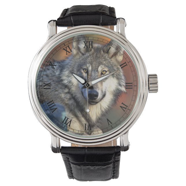 Wolffoto Horloge (Voorkant)