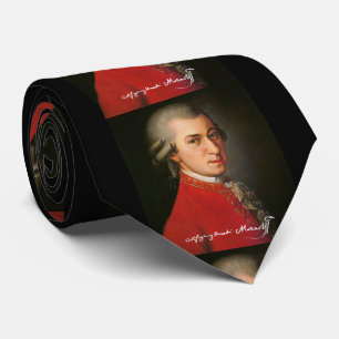 Wolfgang amadeus mozart ネ タ イ stropdas