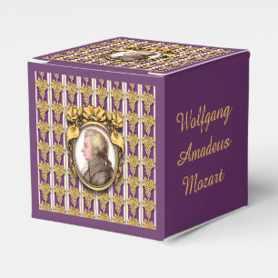 Wolfgang Amadeus Mozart Bedankdoosjes