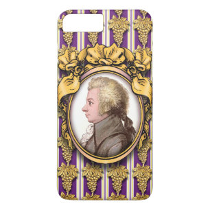 Wolfgang Amadeus Mozart iPhone 8 Plus / 7 Plus Hoesje