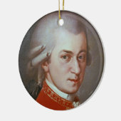 Wolfgang Amadeus Mozart Keramisch Ornament (Links)