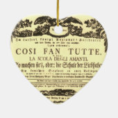 Wolfgang Amadeus Mozart Keramisch Ornament (Achterkant)