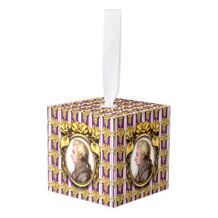 Wolfgang Amadeus Mozart Kubus Ornament