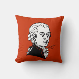 Wolfgang Amadeus Mozart Kussen
