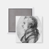 Wolfgang Amadeus Mozart Magneet (Voorkant / Achterkant)