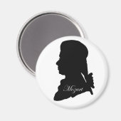 Wolfgang Amadeus Mozart Magneet (Voorkant / Achterkant)