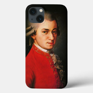Wolfgang Amadeus Mozart portret iPhone 13 Hoesje