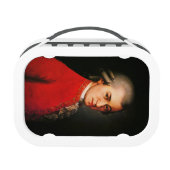 Wolfgang Amadeus Mozart portret Lunchbox (Achterkant)