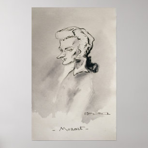 Wolfgang Amadeus Mozart Poster