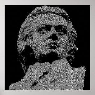 Wolfgang Amadeus Mozart Poster