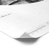 Wolfgang Amadeus Mozart Poster (Hoek)