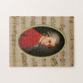 Wolfgang Amadeus Mozart Puzzle Legpuzzel (Horizontaal)