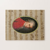 Wolfgang Amadeus Mozart Puzzle Legpuzzel (Horizontaal)
