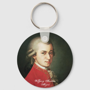 Wolfgang Amadeus Mozart Sleutelhanger