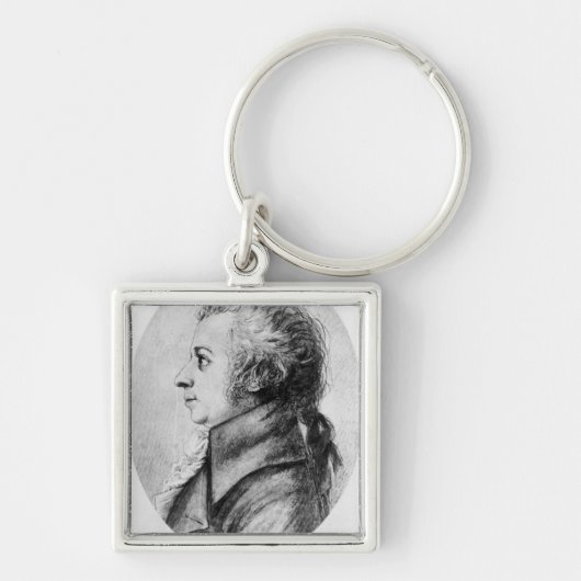 Wolfgang Amadeus Mozart Sleutelhanger (Voorkant)