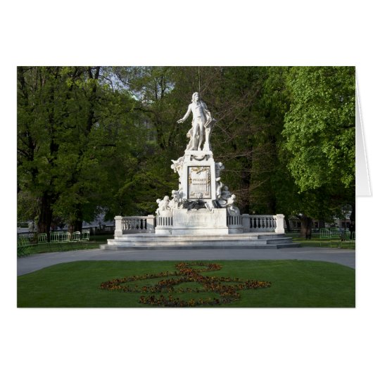 Wolfgang Amadeus Mozart Statue (Devant horizontal)