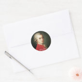 Wolfgang Amadeus Mozart Sticker (Envelop)