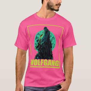 Wolfgang Wolf outfit op de naamdag met naam 5 T-shirt