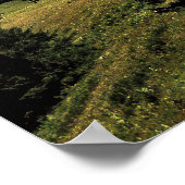 Wolfgangsee en Bergen Poster (Hoek)