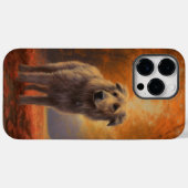 Wolfhound in Herfst laat Herfst inspireren Case-Mate iPhone Case (Achterkant (horizontaal))