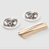 Wolfhound Kerstkrans Feestelijke Pup Handwaaier (Niet-gemonteerd)