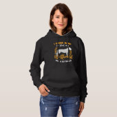 Wolfhound work hard Irish Greyhound Irish Wolfhoun Hoodie (Voorkant volledig)