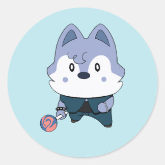 Wolfie (ATE) Ronde Sticker