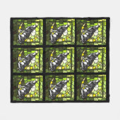 Wolfin House Mascot Fleece Blanket (Voorkant (Horizontaal))