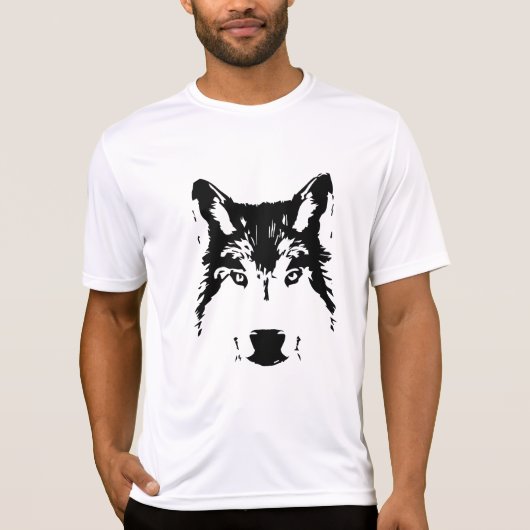 Wolfkop T-shirt (Voorkant)