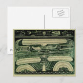 Wölfli "Petrol Fine Art" Briefkaart (Voorkant / Achterkant)