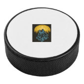 Wolfmaan Hockey Puck (3/4)