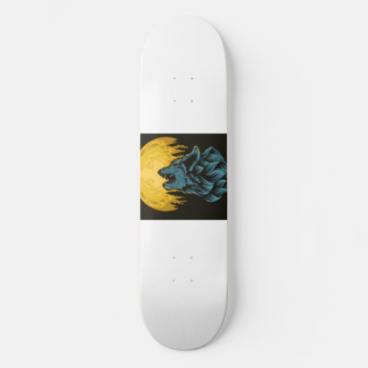 Wolfmaan Skateboard (Voorkant)