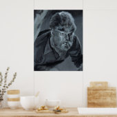Wolfman Acryl Schilderen Poster (Keuken)