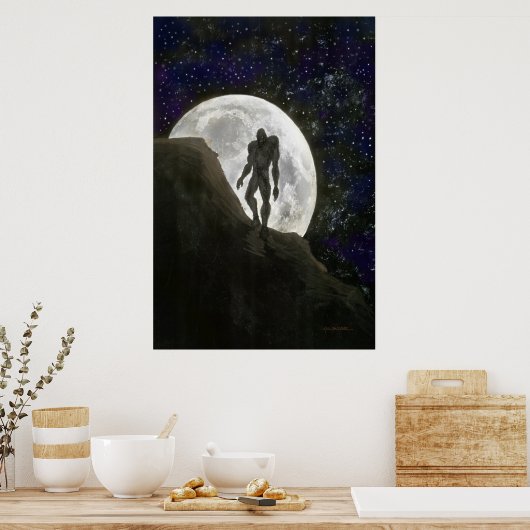 Wolfman Full Moon Poster (Cuisine)
