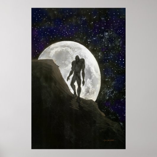Wolfman Full Moon Poster (Devant)