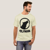 WOLFMAN Mannen Pap T-shirts (Voorkant volledig)