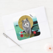 WOLFMOON AURA - autocollants 2 tailles (Enveloppe)