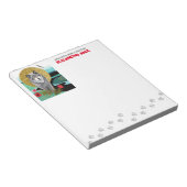 WOLFMOON AURA - notitieblok - pas tekst aan (Schuin)