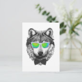 Wolfpack Briefkaart (Staand voorkant)