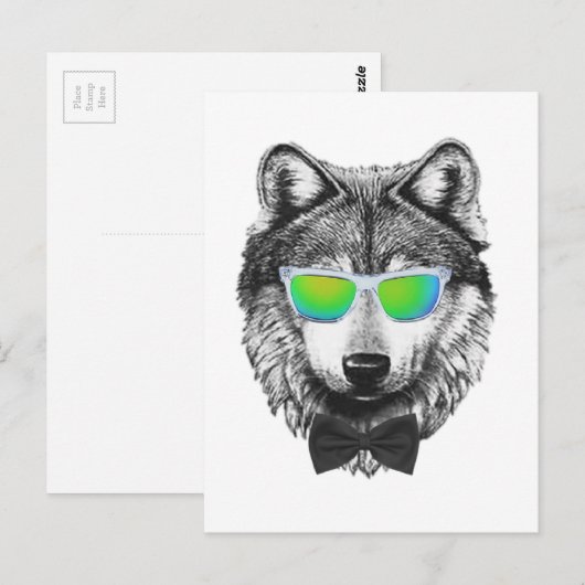 Wolfpack Briefkaart (Voorkant / Achterkant)