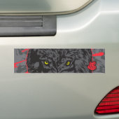 Wolfpack Bumpersticker (Op auto)