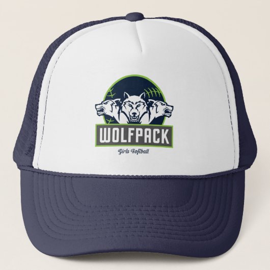WolfPack SnapBack Trucker Hat Pet (Voorkant)