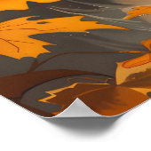 Wolfportret Poster (Hoek)