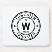 Wolfraamelement Muismat (Voorkant)