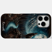 Wolf's Moonlight Howl Case-Mate iPhone Case (Achterkant (horizontaal))