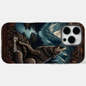 Wolf's Moonlight Serenade Case-Mate iPhone Case (Achterkant (horizontaal))