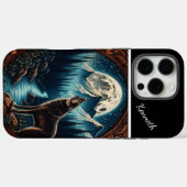 Wolf's Moonlight Serenade Case-Mate iPhone Case (Achterkant (horizontaal))